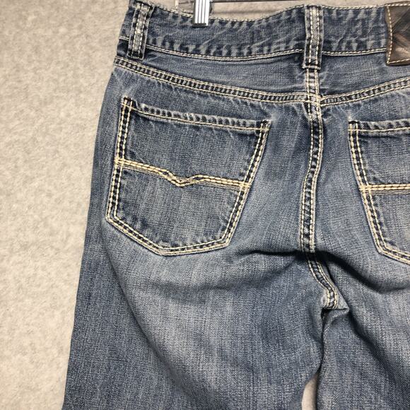 Rock & Roll Double Barrel Jeans Mens 33x31 Straight Leg Relaxed Fit Cowboy Denim - Picture 13 of 16